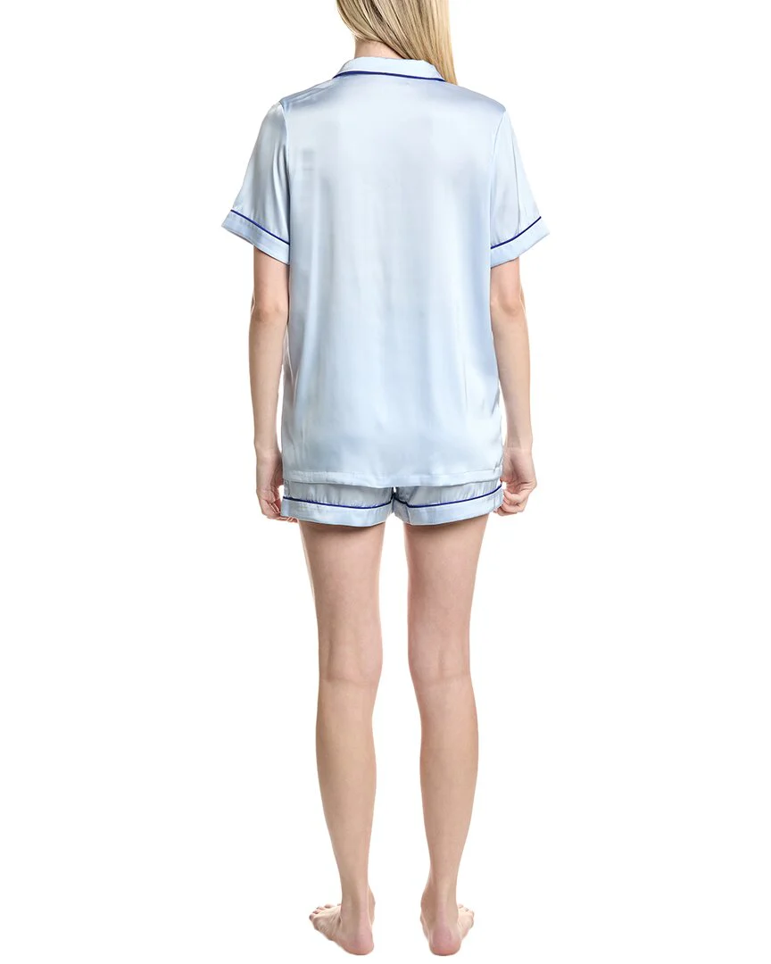 KatieJnyc 2Pc Olivia Satin Stretch Lounge Set