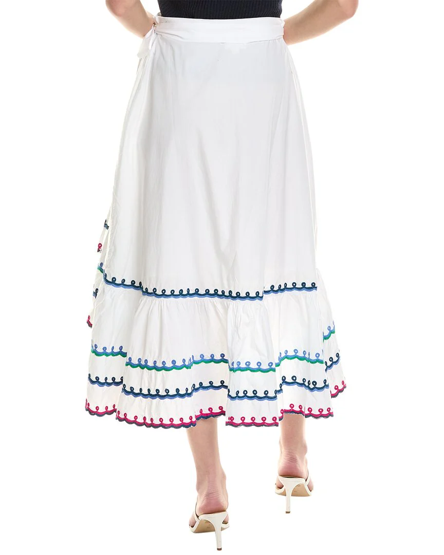 Roller Rabbit Valleta Embroidered Marielena Skirt