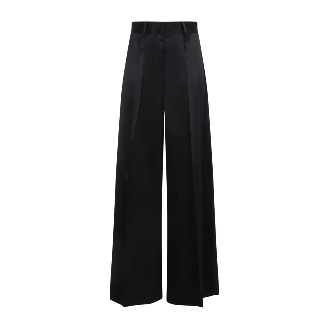Black Viscose Pants