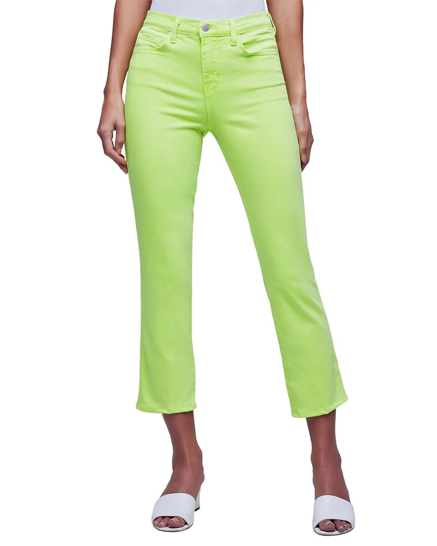 L'AGENCE Alexia High-Rise Crop Cigarette Jean