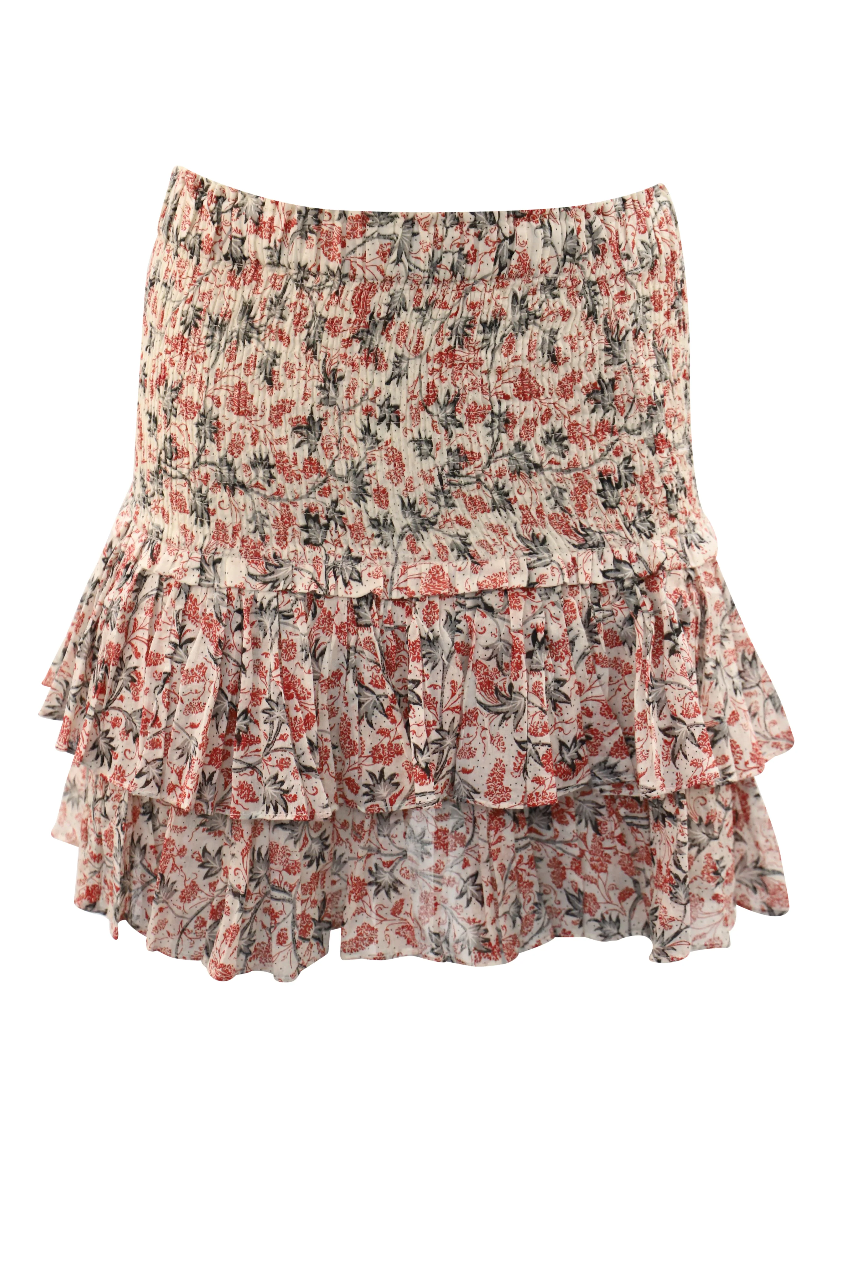 Isabel Marant Naomi Skirt in Multicolor Cotton