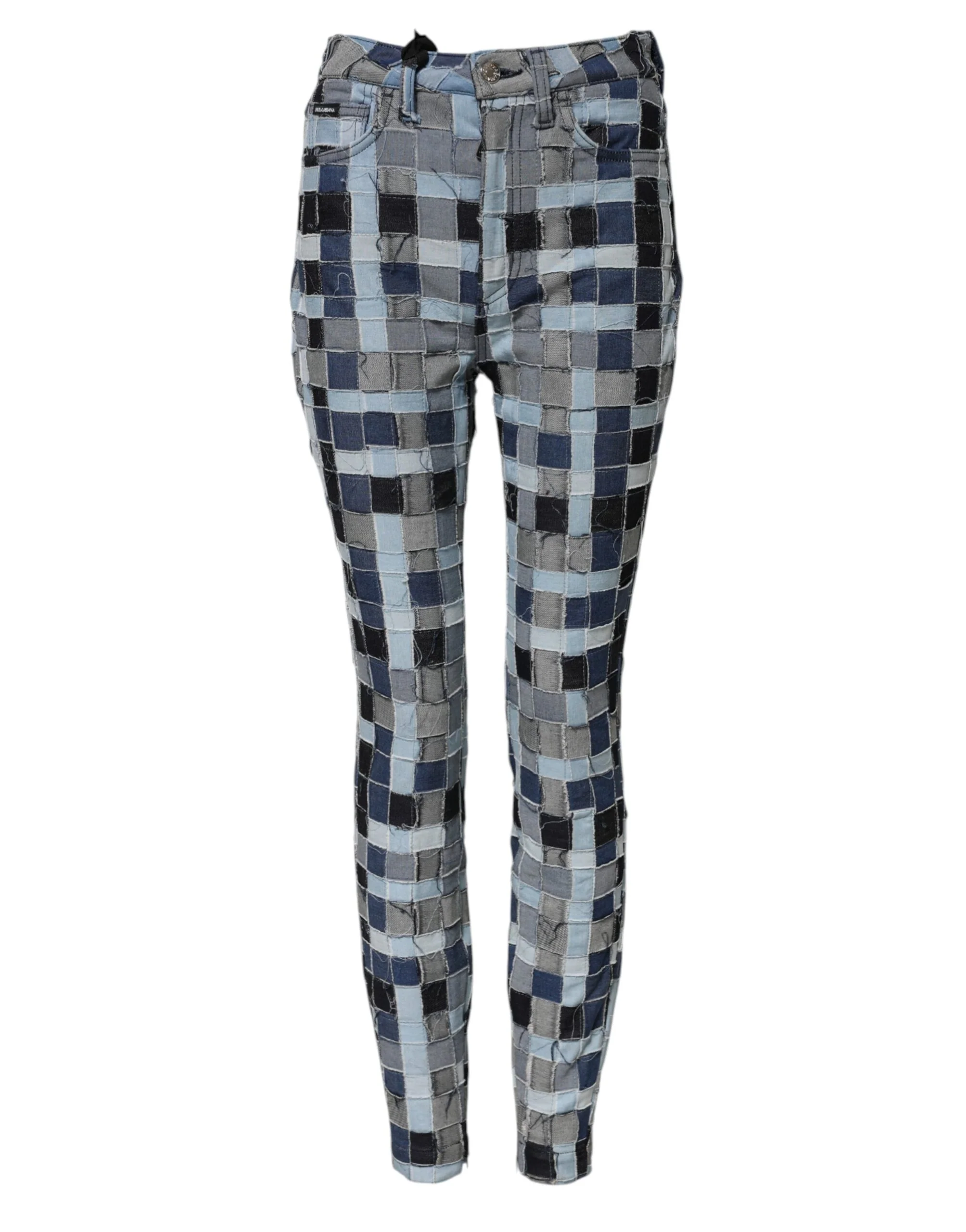 Dolce & Gabbana multi Patchwork Skinny blue Women's Jeans