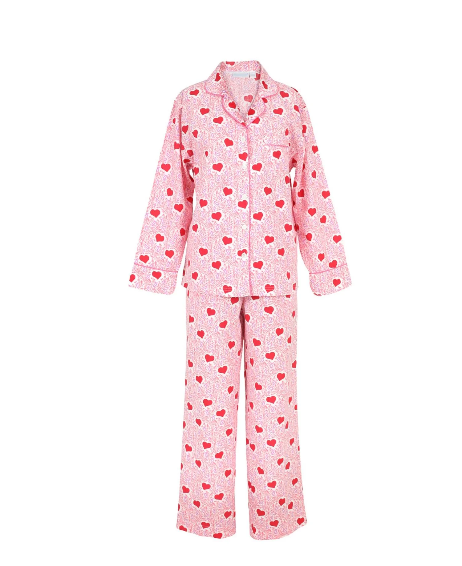 Women's Lotta Love Long Sleeve Pj Set In Pink