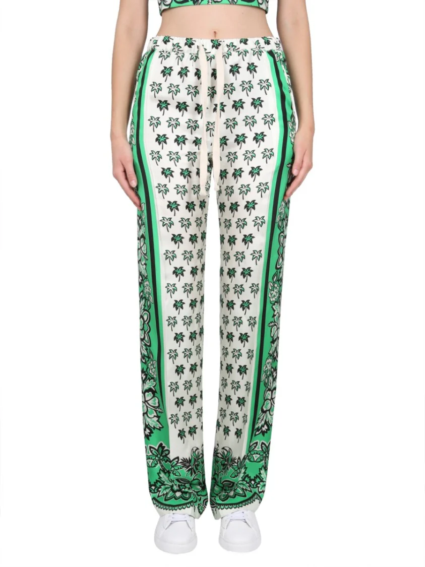 Bandanda Print Pants