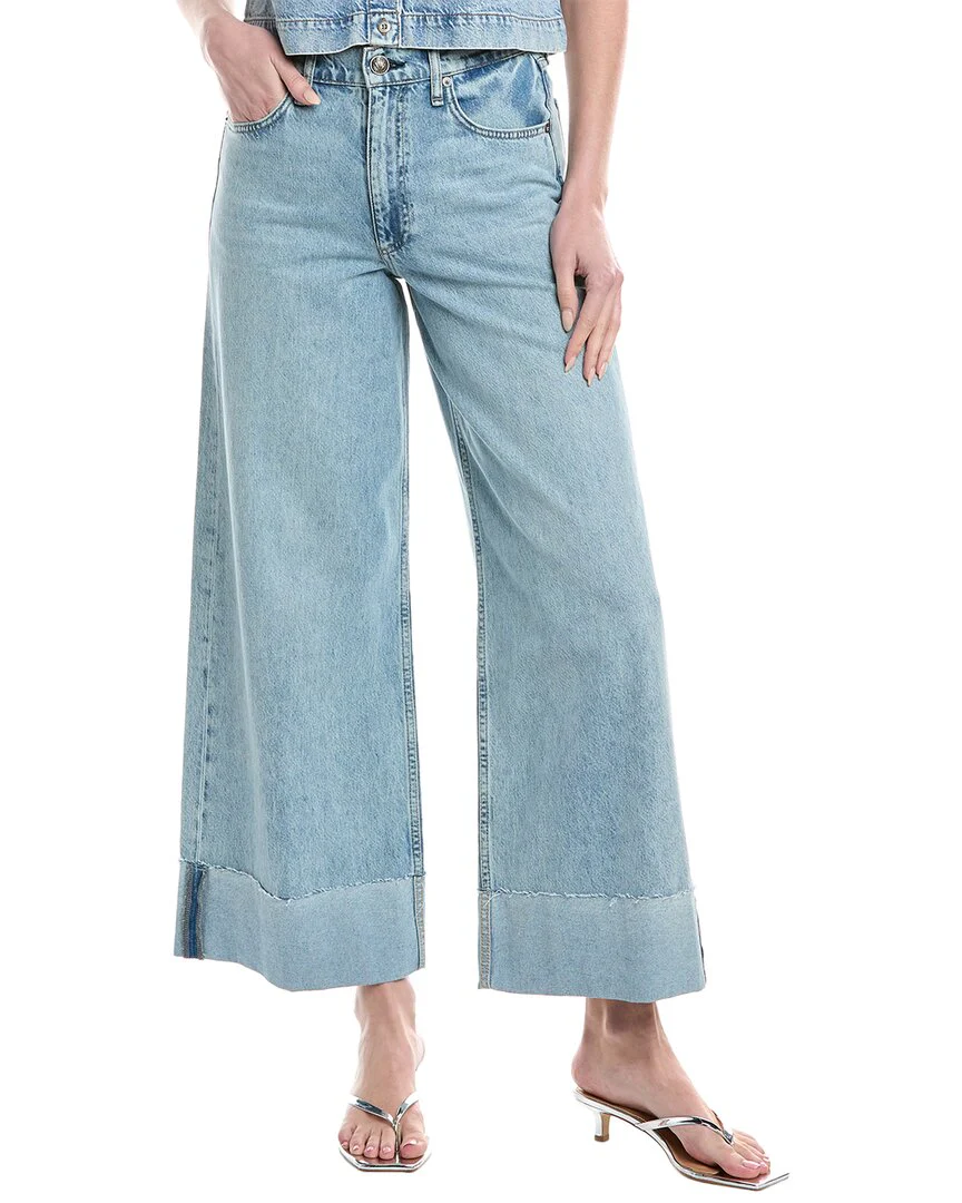 rag & bone Sofie Mari Crop Wide Leg Jean