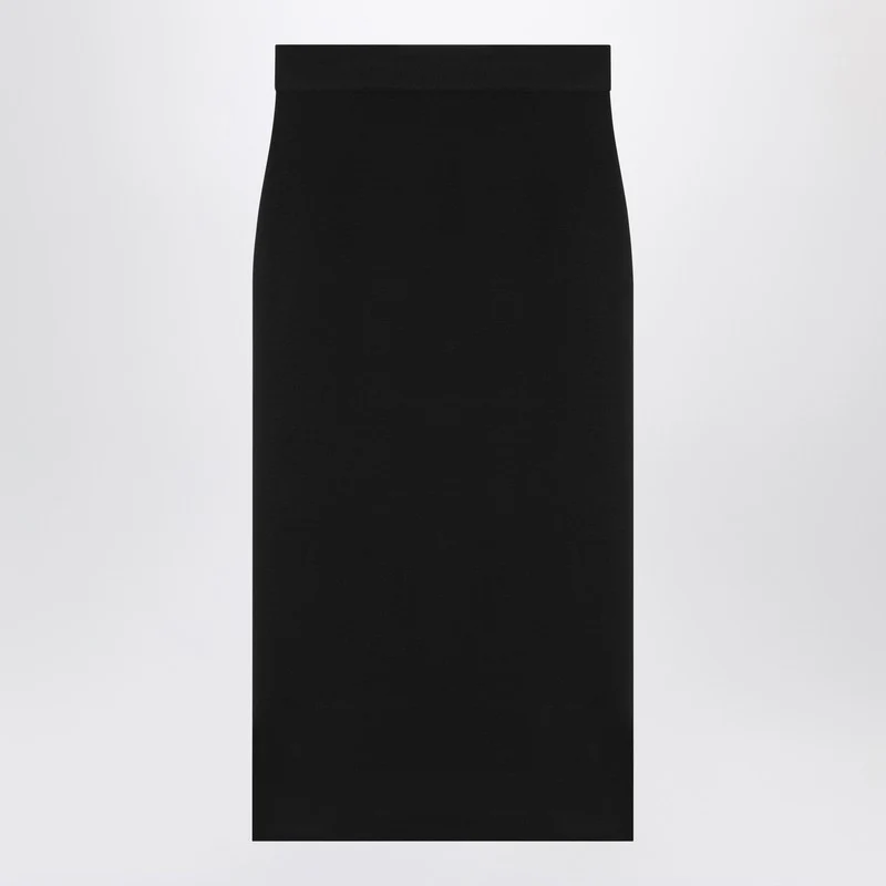 Saint Laurent Women's Wool Pencil Skirt