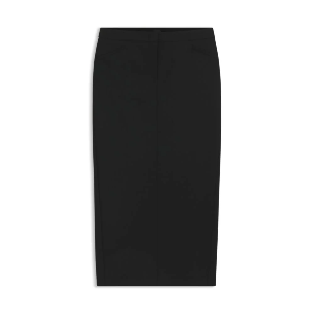 Pencil skirt in wool
