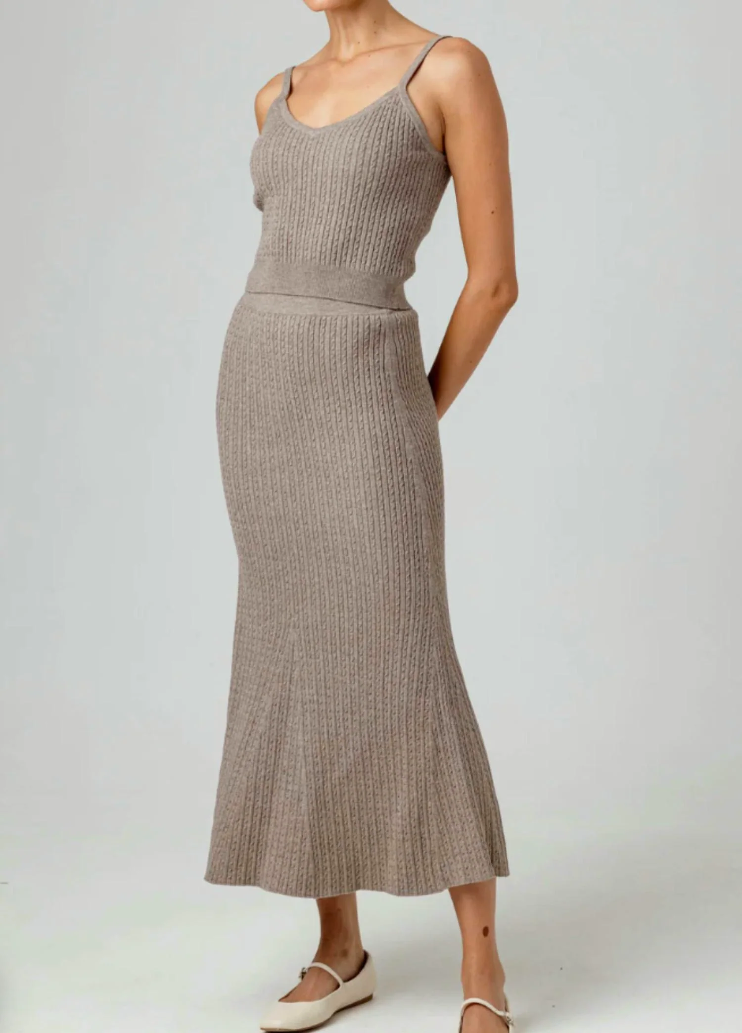 Rosalind Skirt In Chestnut