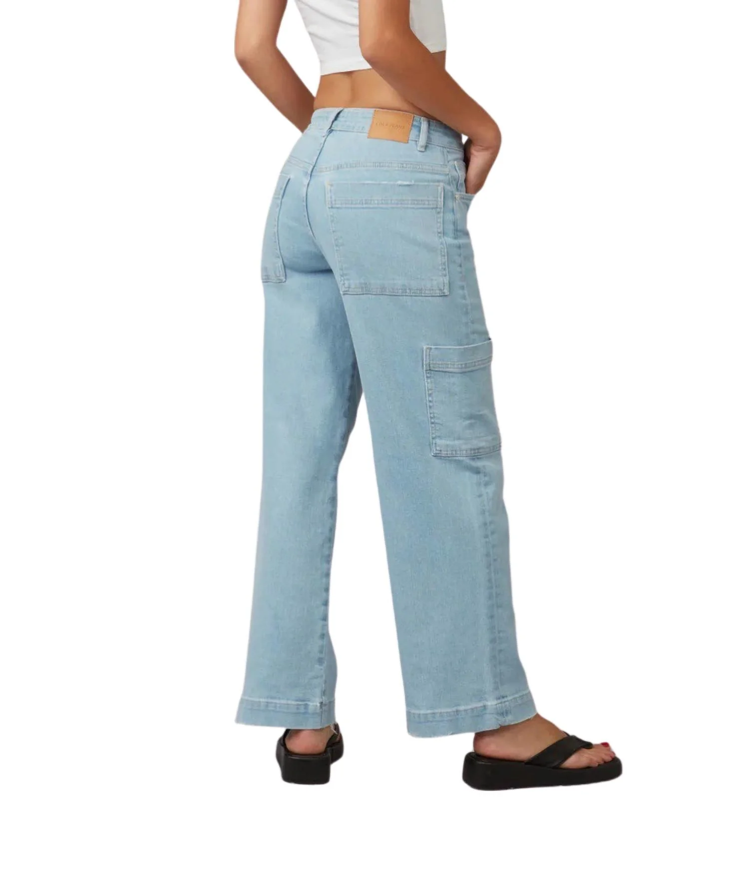 Phoenix- Cs Cargo Jeans In Sky Blue