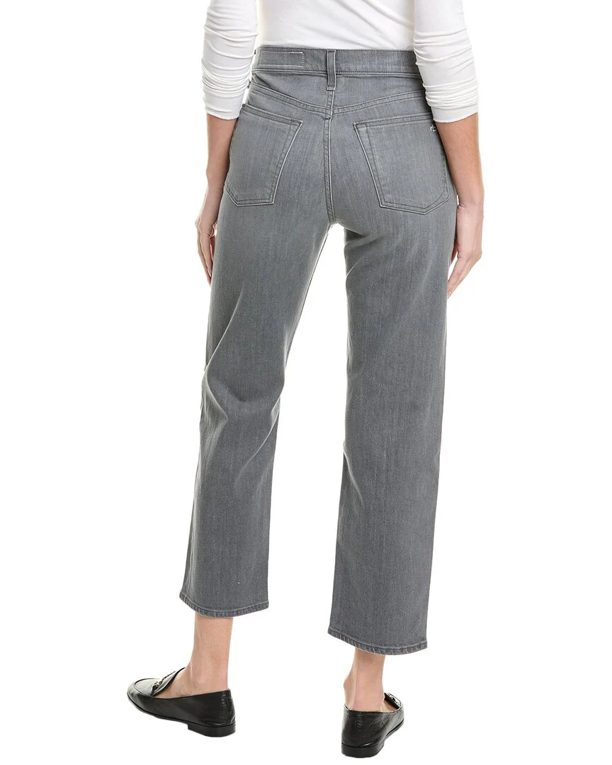 rag & bone Hattie Mid-Rise Medium Wash Ankle Jean