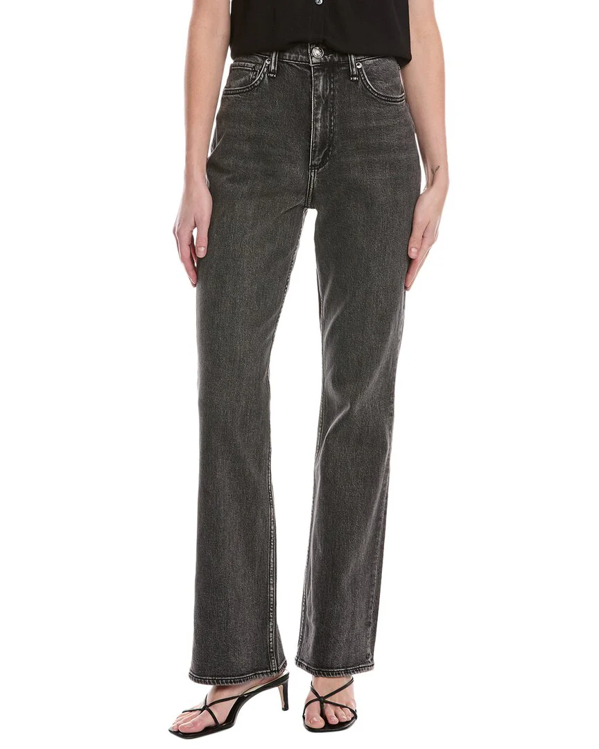 rag & bone Peyton High-Rise Inky Full Length Bootcut Jean