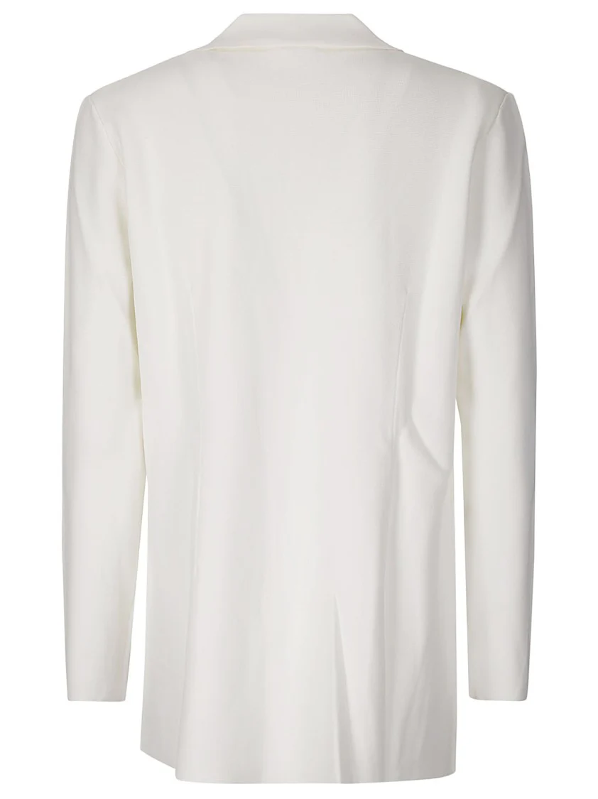 White Soft Fabric Jacket