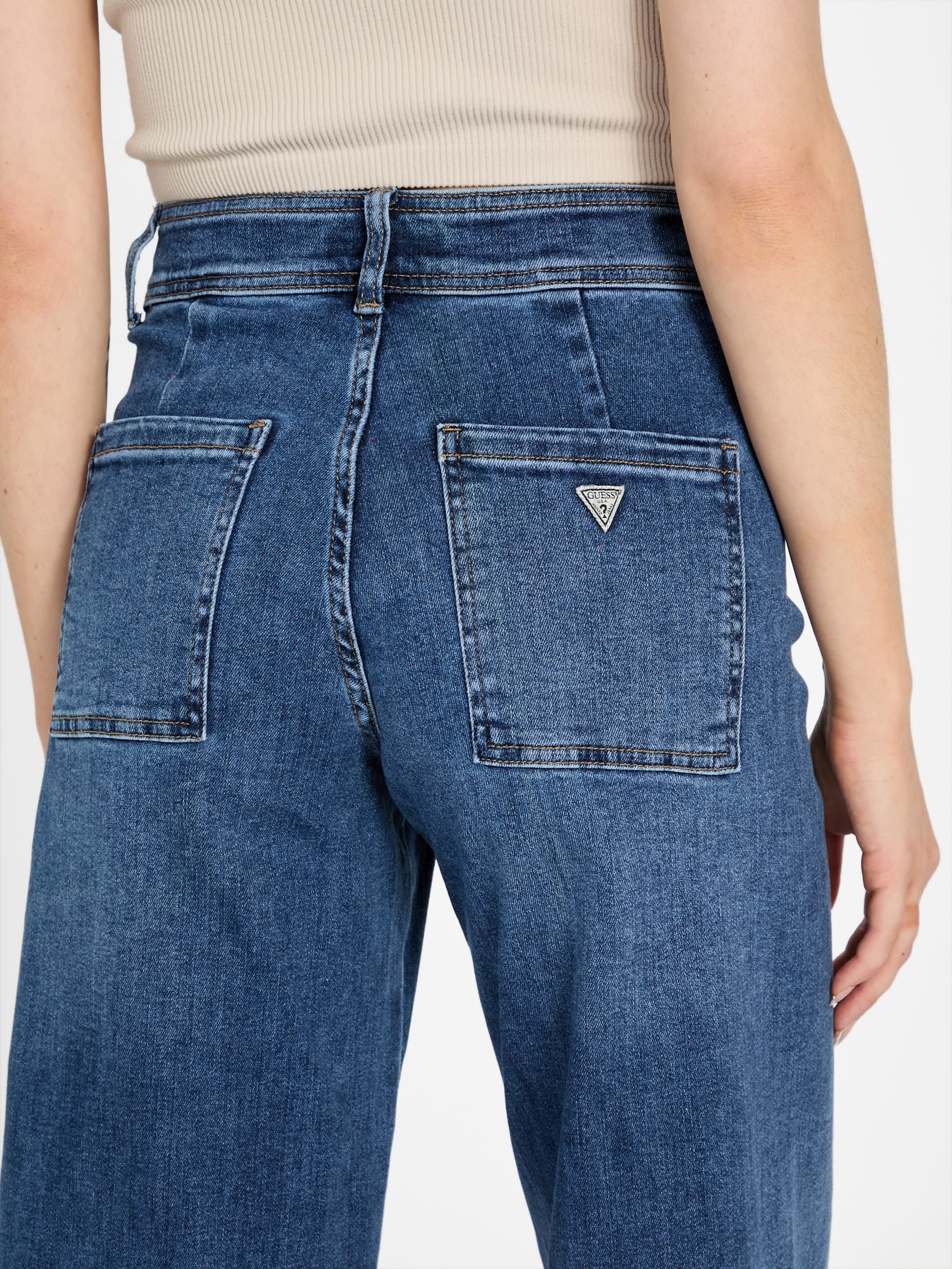 Sandra High-Rise Wide Leg Jeans