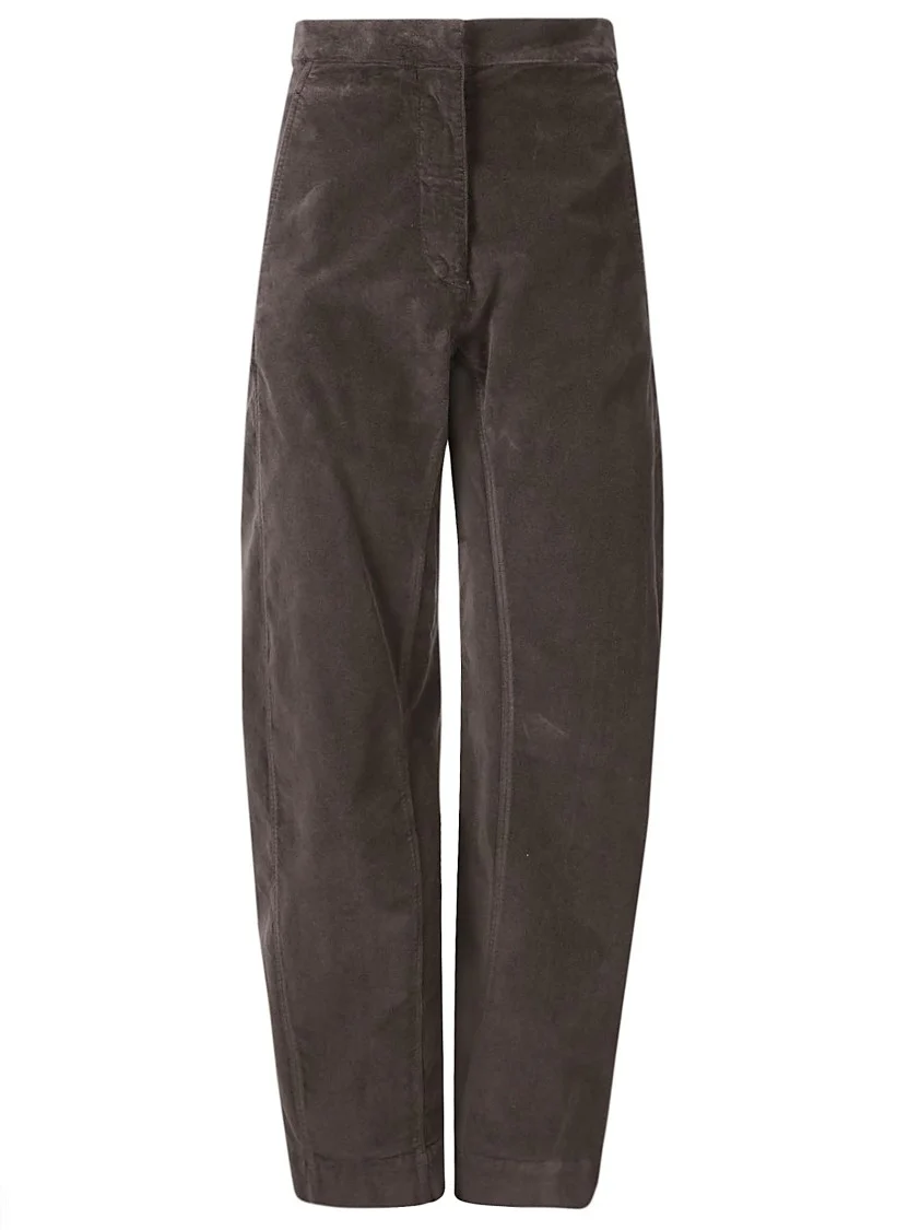 Straight Moleskin Trousers