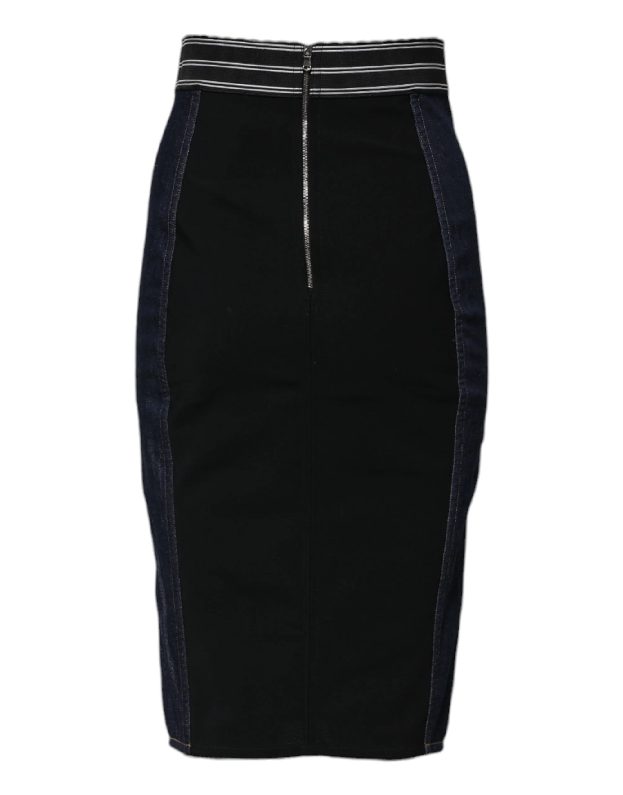 Dolce & Gabbana Cotton Pencil Cut Midi Women's Skirt