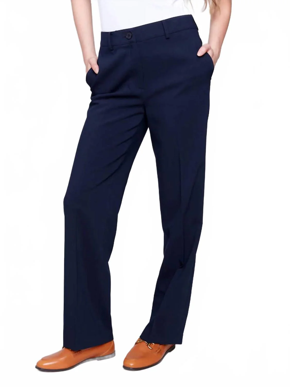 Women's Straight Leg Pant In Navy
