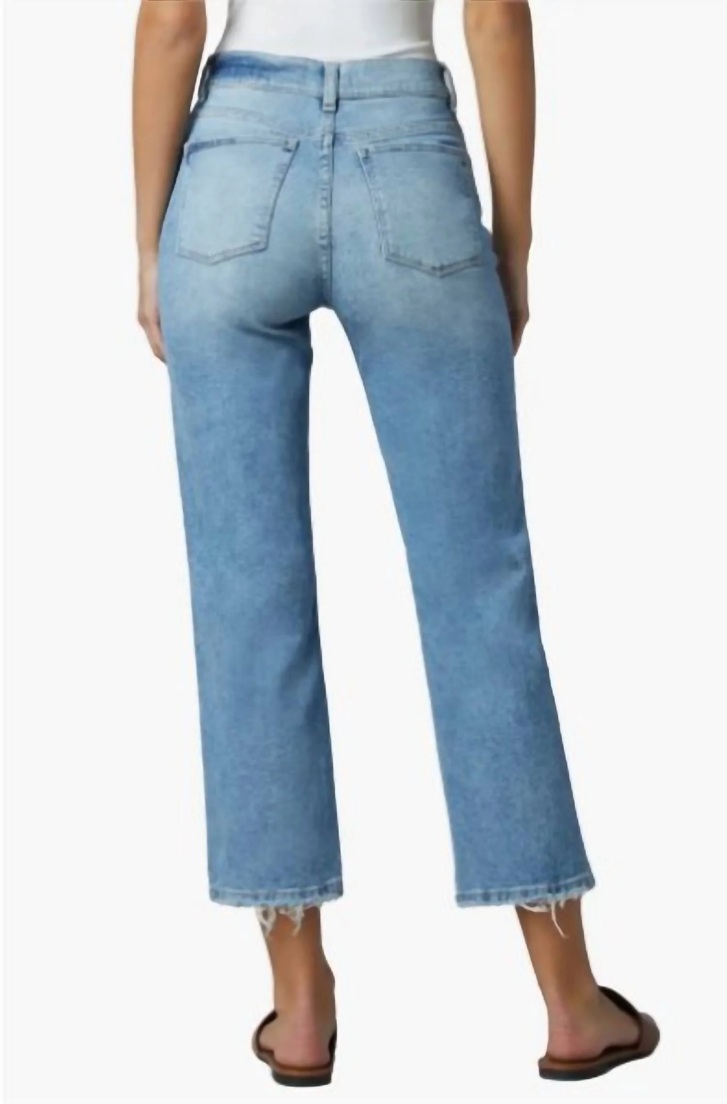 Patti Straight Leg Jean In Reef