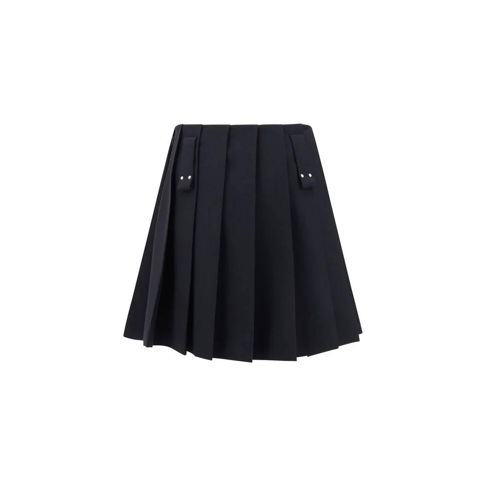Prada Wool pleated Women's Miniskirt