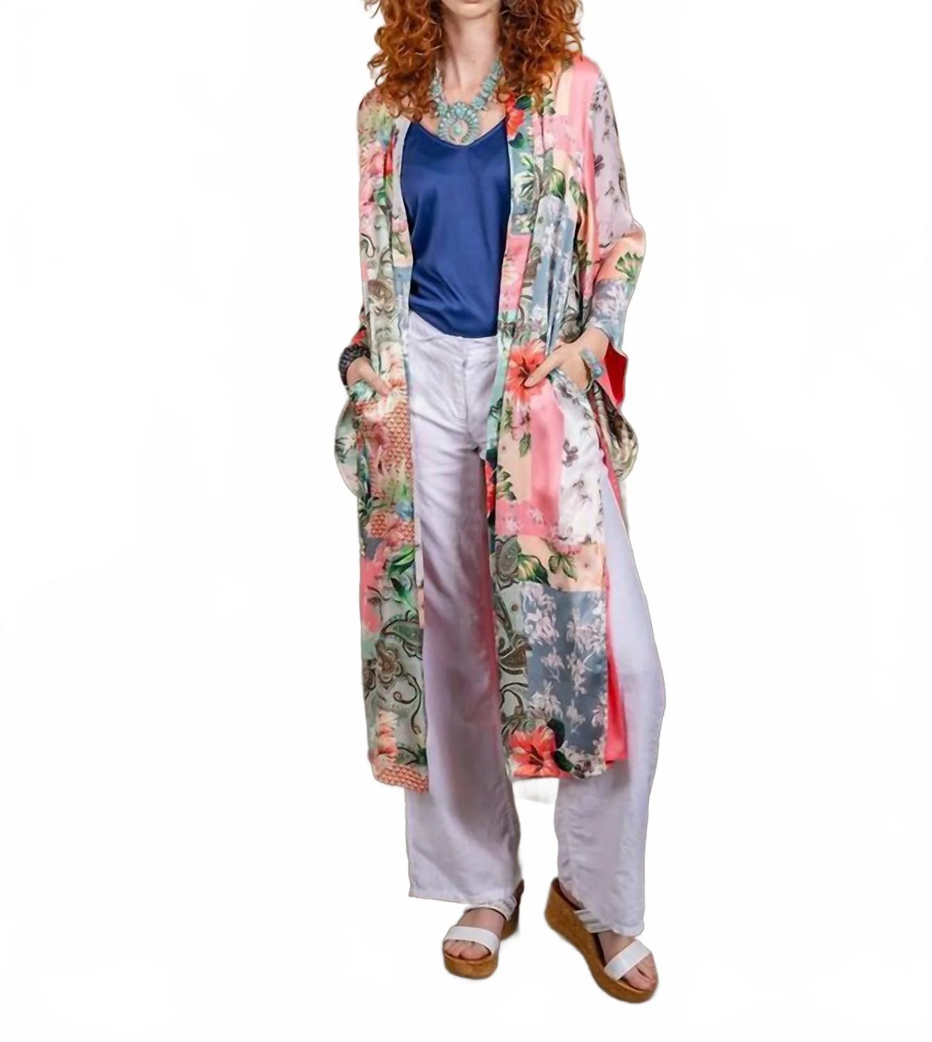 Women's Kimono In Hawaiian