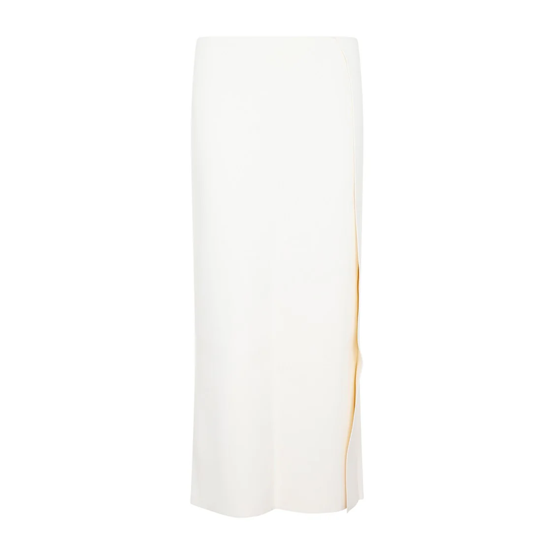 White Viscose Skirt
