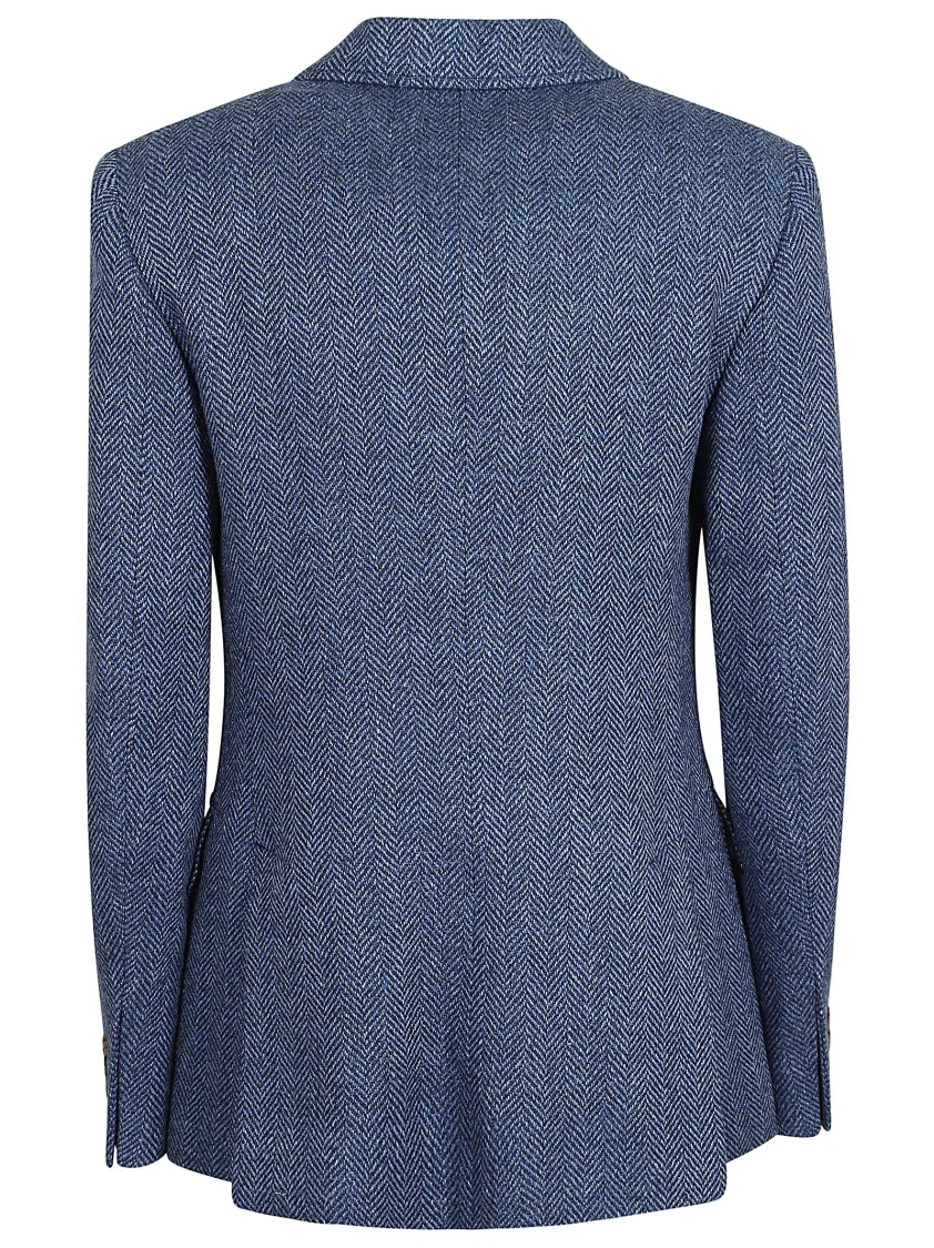 Blazer In Fine Blend Yarns