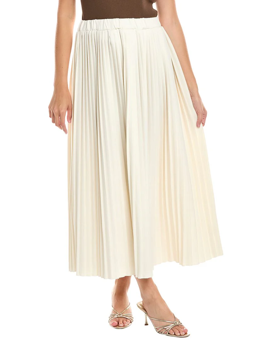 Madison Miles Accordion Pleated Maxi Skirt