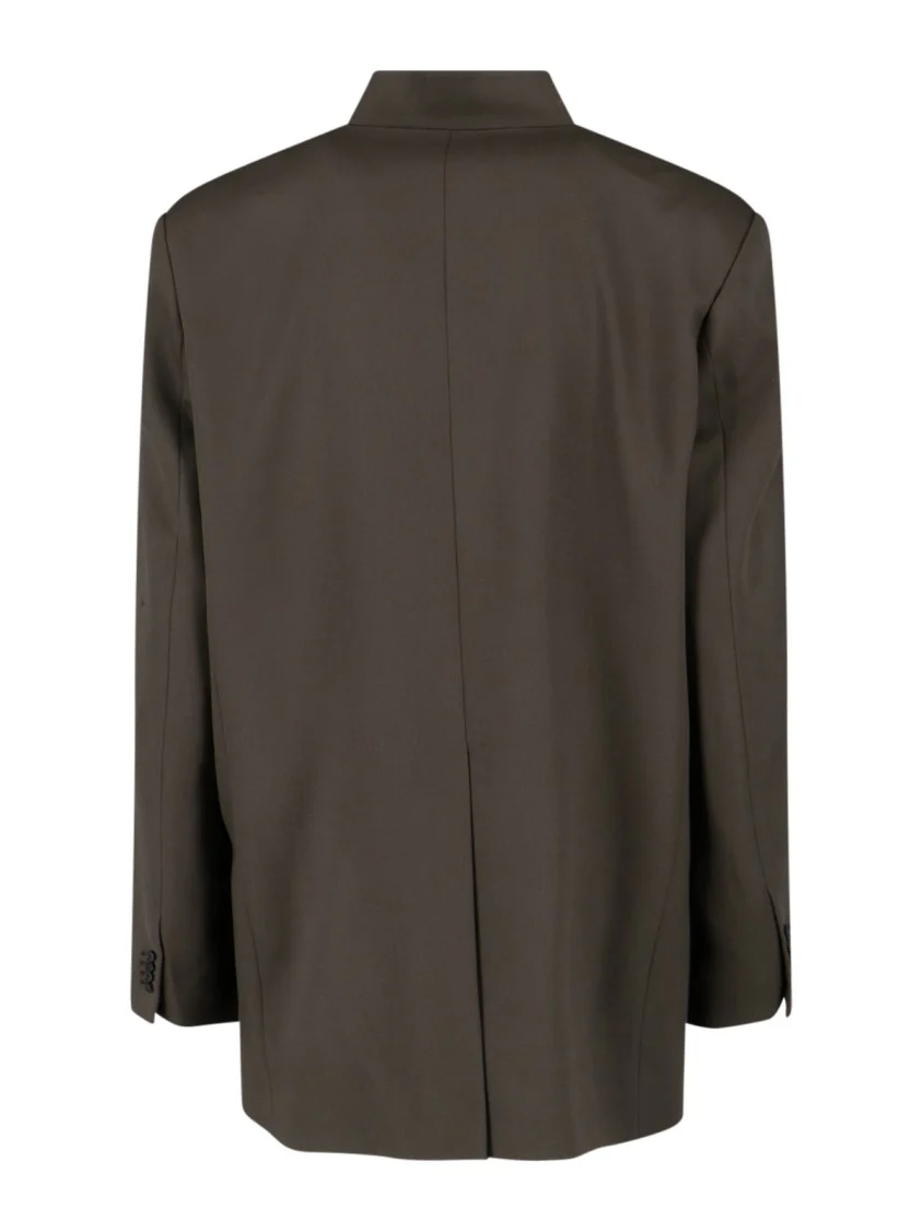 Single-Breasted Virgin Wool Blazer