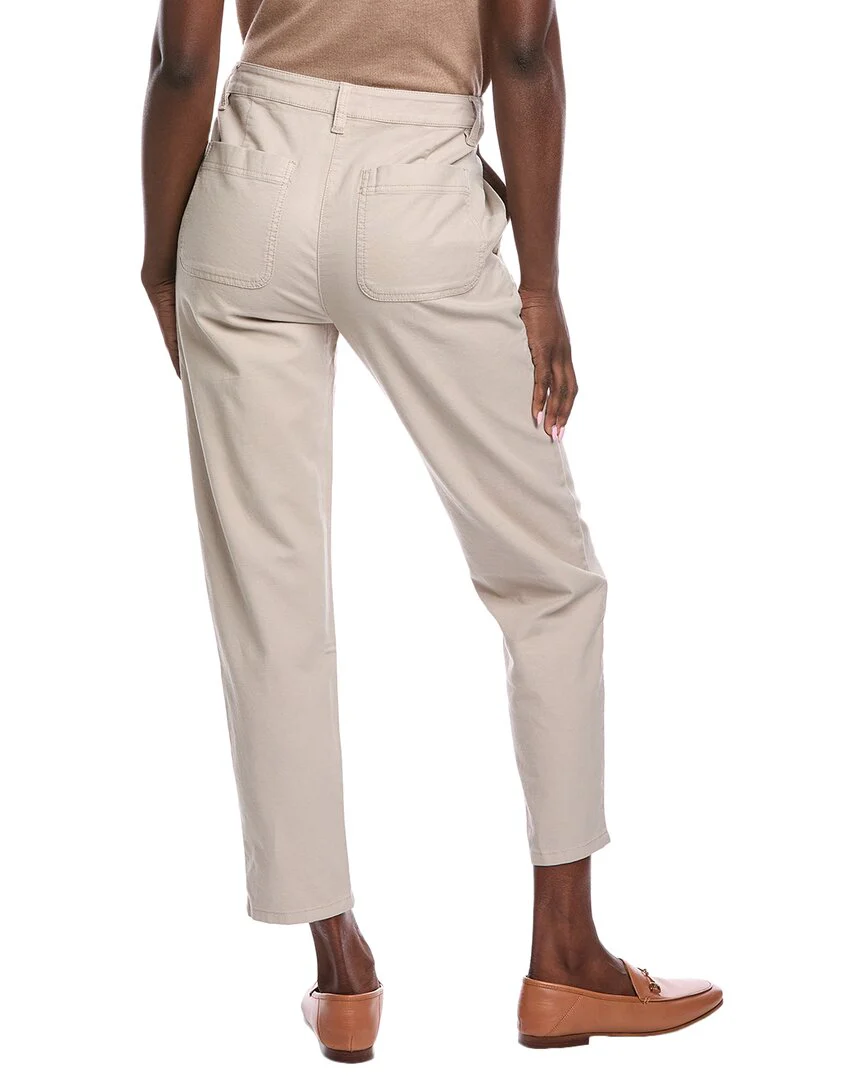 EILEEN FISHER High-Waist Tapered Ankle Pant