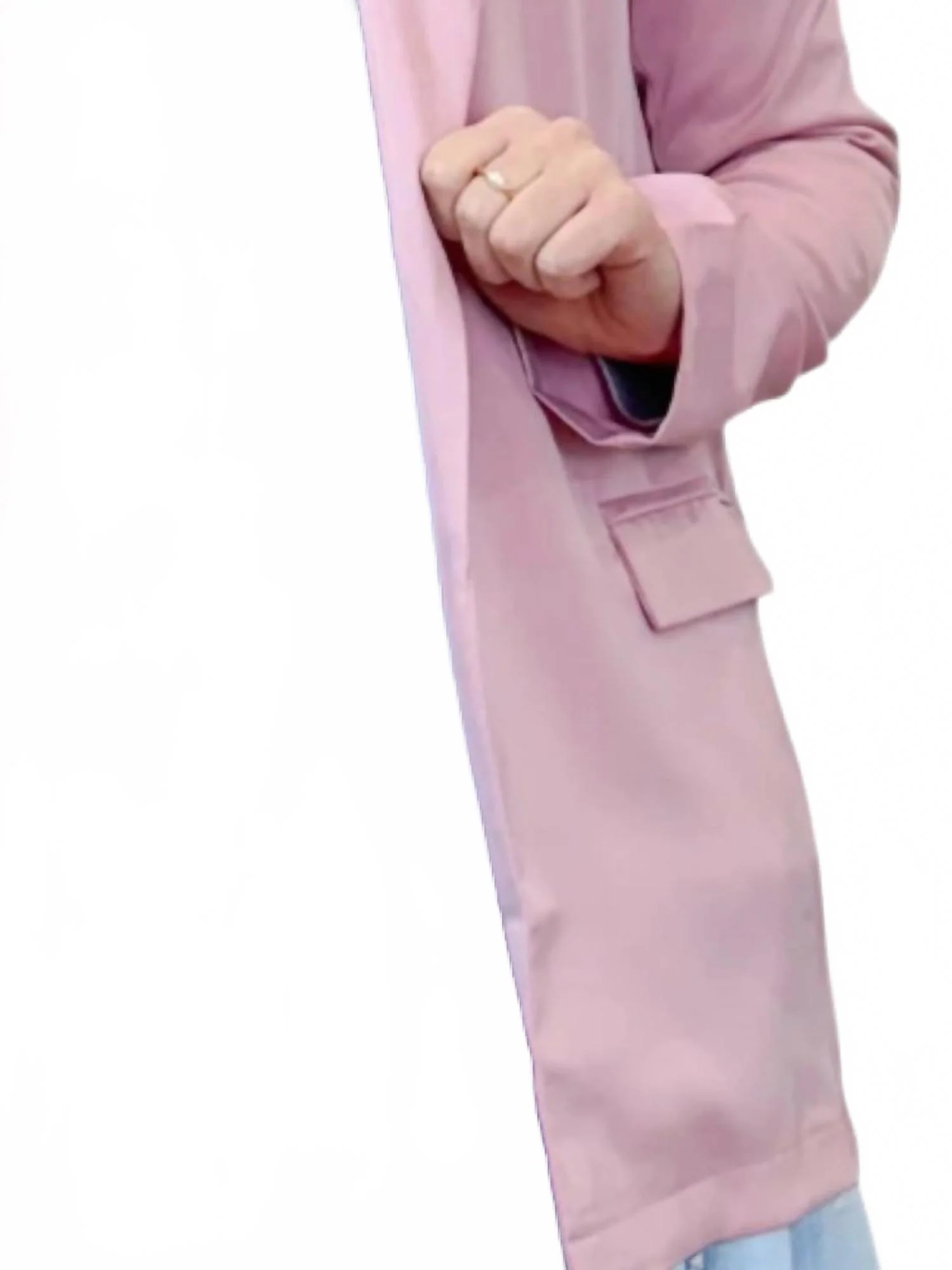 Blazer Jacket In Pink