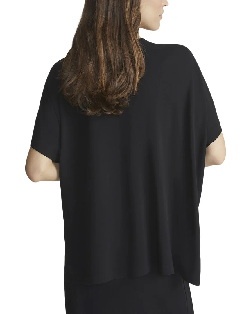 Lafayette 148 New York Short Sleeve Open Front Jacket