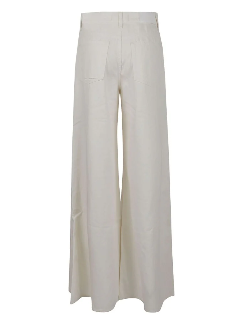 Wide-Leg Jeans With Classic Five-Pocket Design