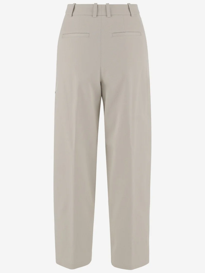 Stretch Cotton Pants
