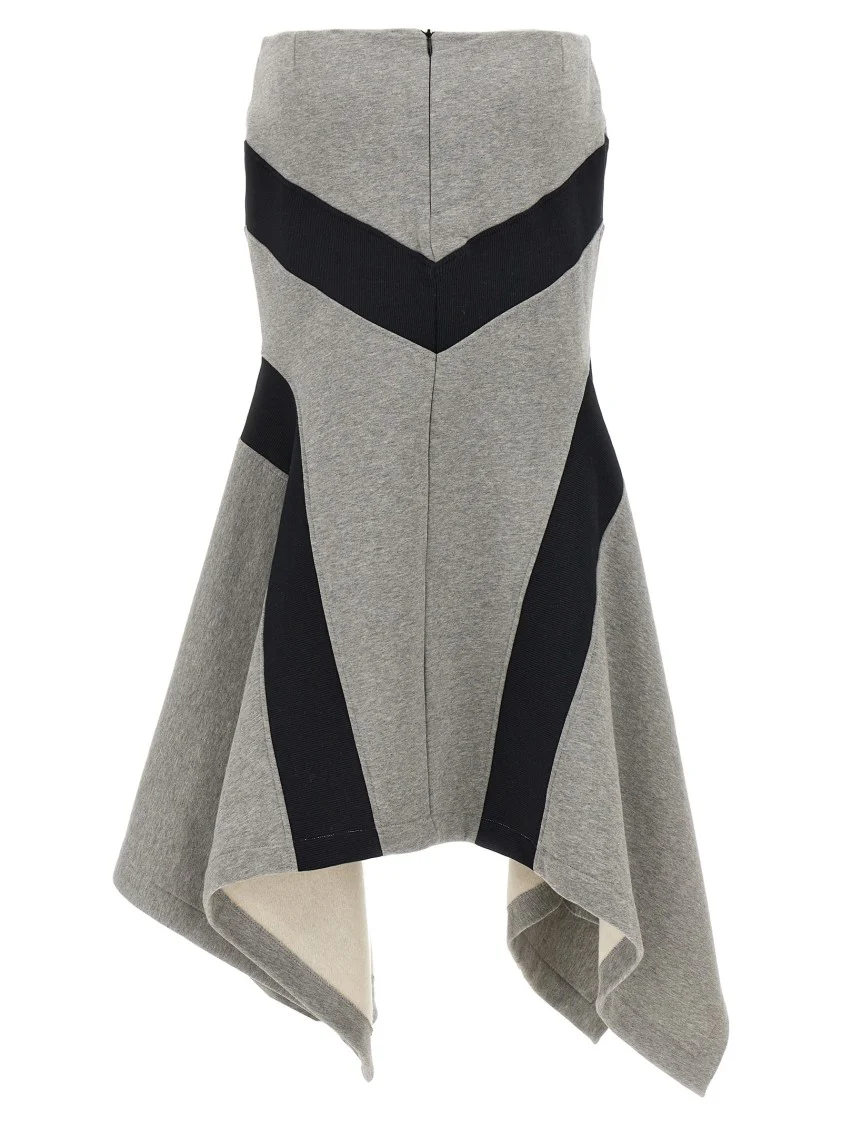 Asymmetrical Long Skirt