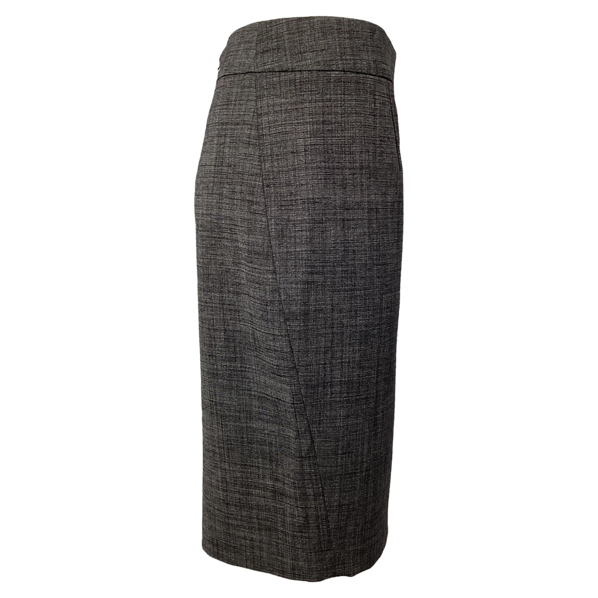 Theory Joanie Skirt in Grey Wool