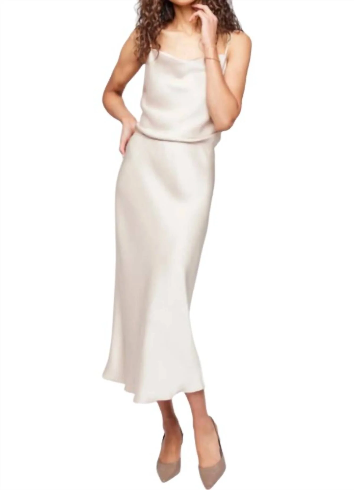 Selena Skirt In Bone