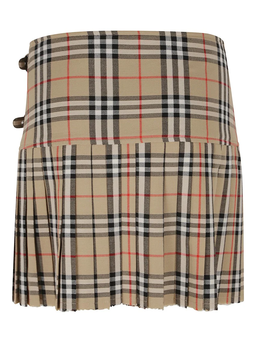 Woven Wool Mini Kilt