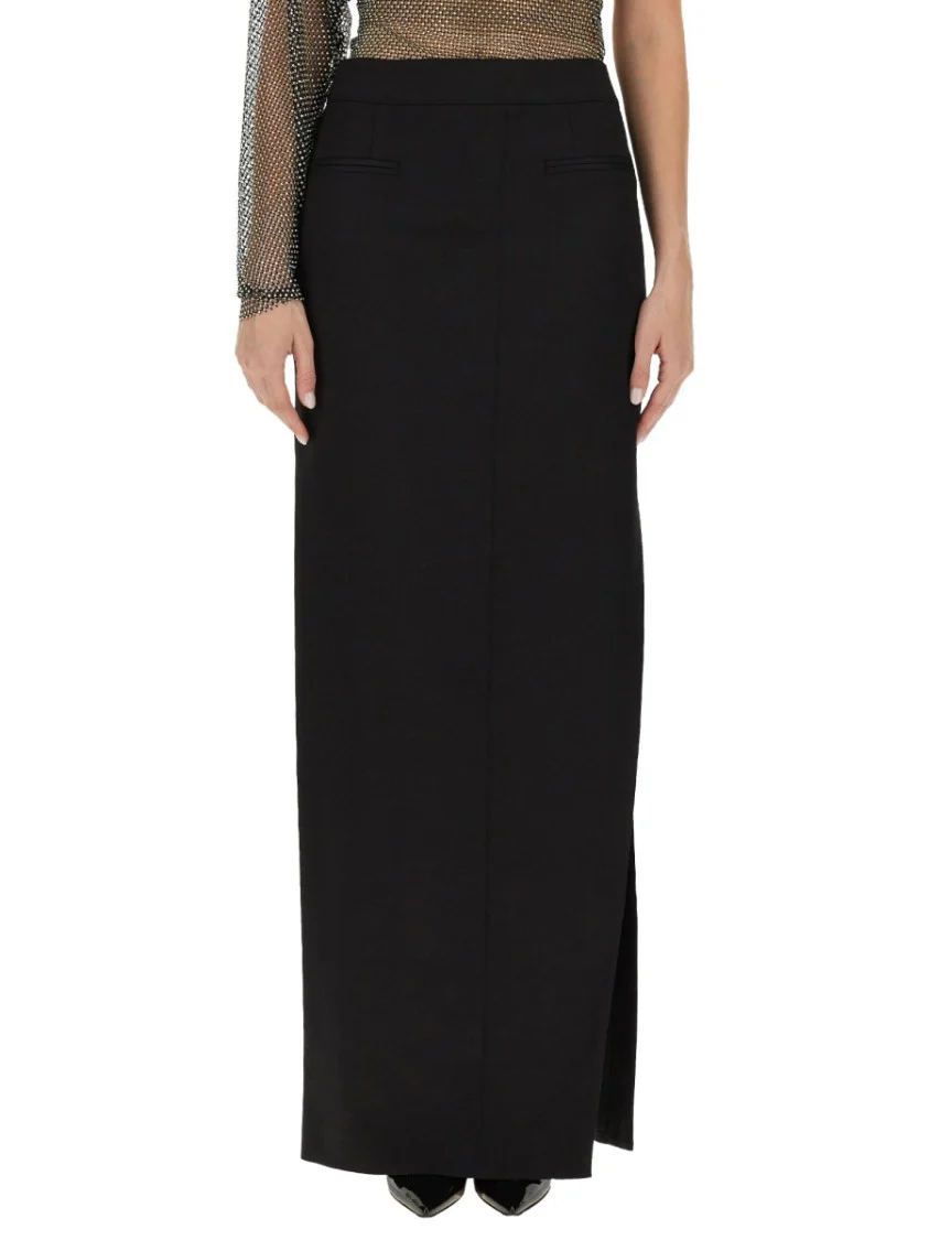 Maxi Skirt With High Slit