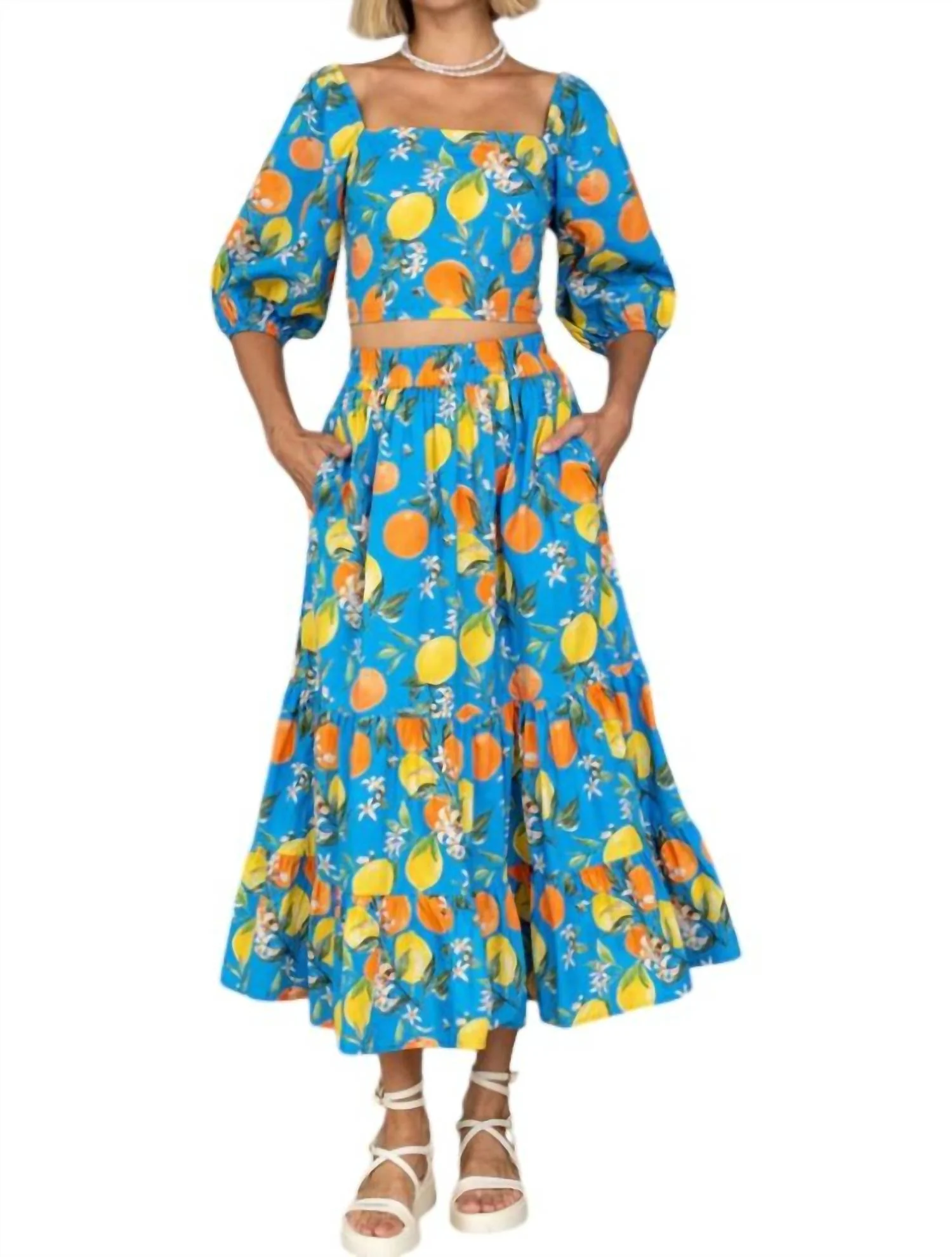 Surrey Skirt In Citron