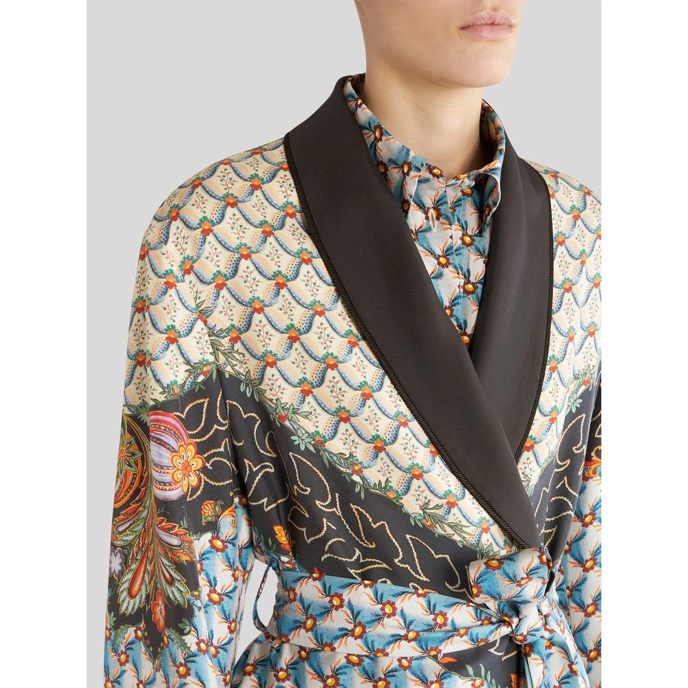 TWILL ROBE JACKET
