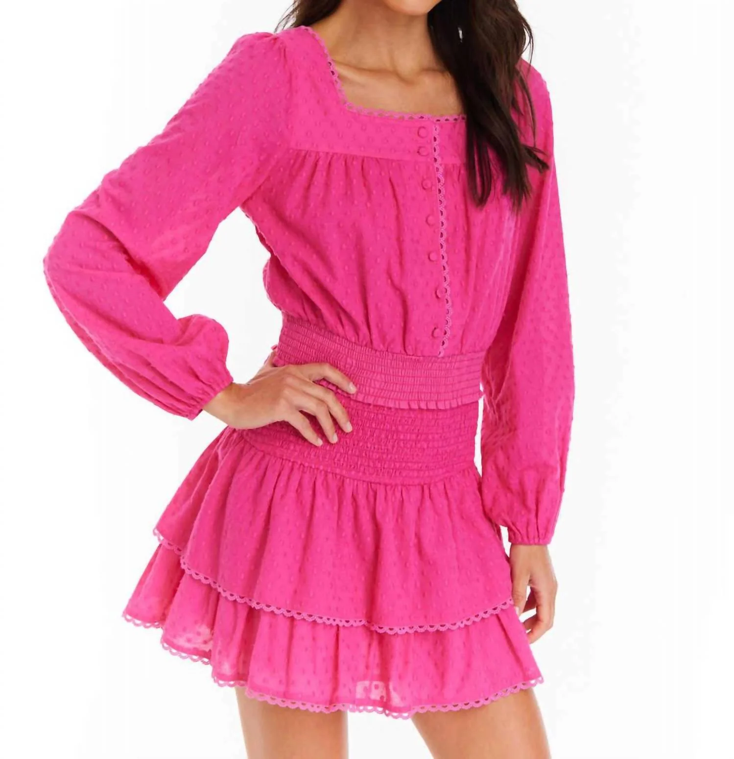 Rylie Top In Magenta