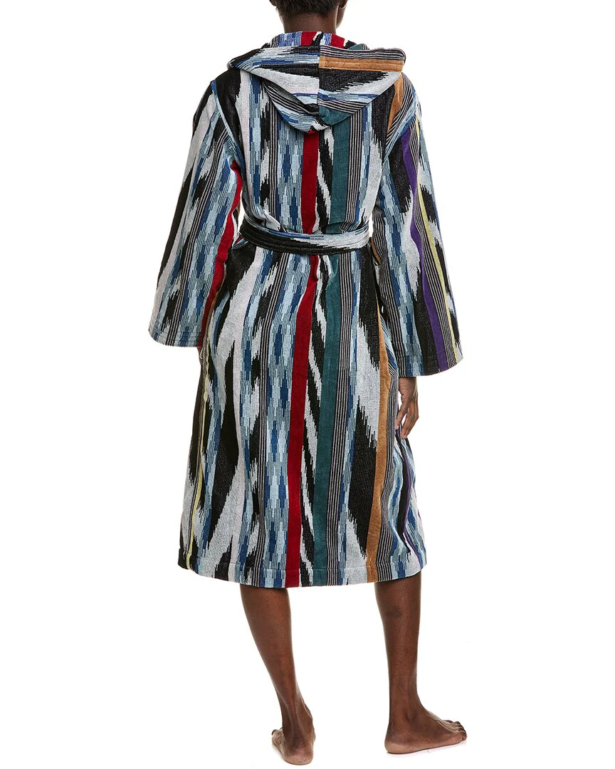 Missoni Home Clint Accappatoio Cappuccio Mod Bathrobe