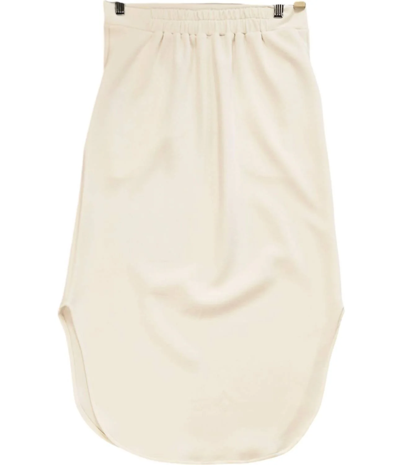 Diana Midi Skirt In Eggshell