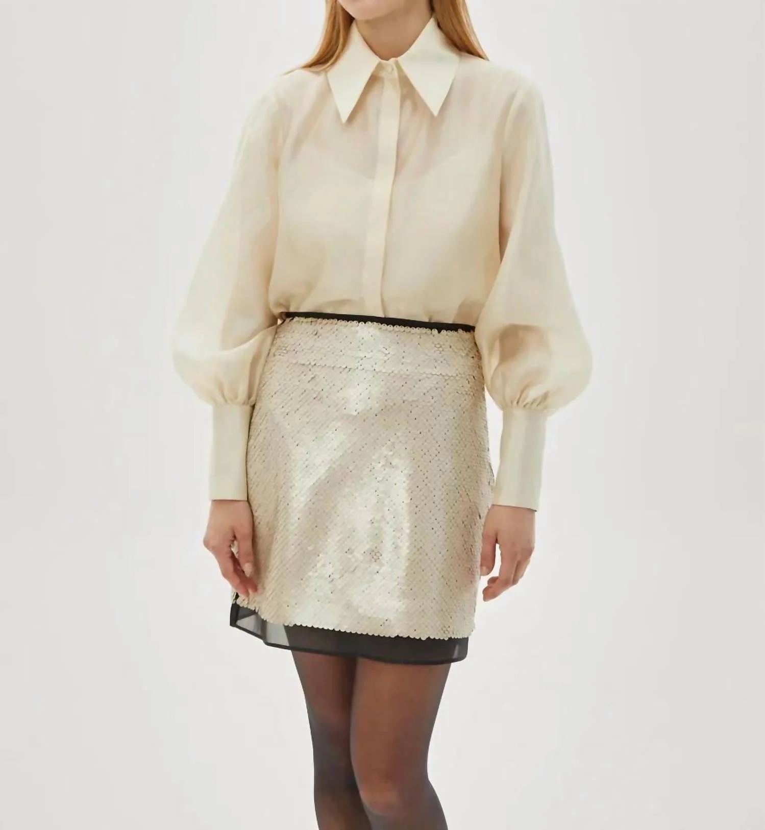 Blaise Skirt In Gold