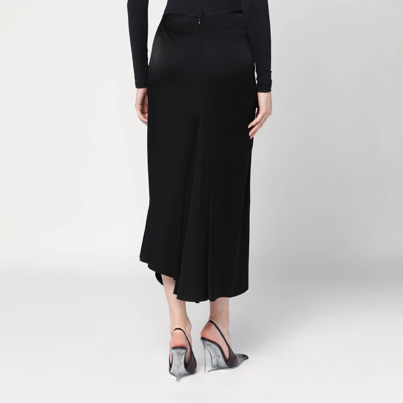 Victoria Beckham Women's Midi Skirt With Draping