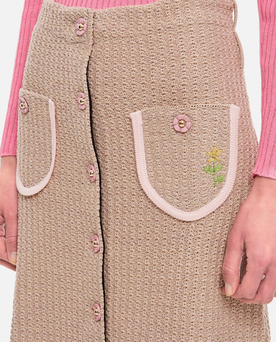 Lucia Cotton Midi Skirt