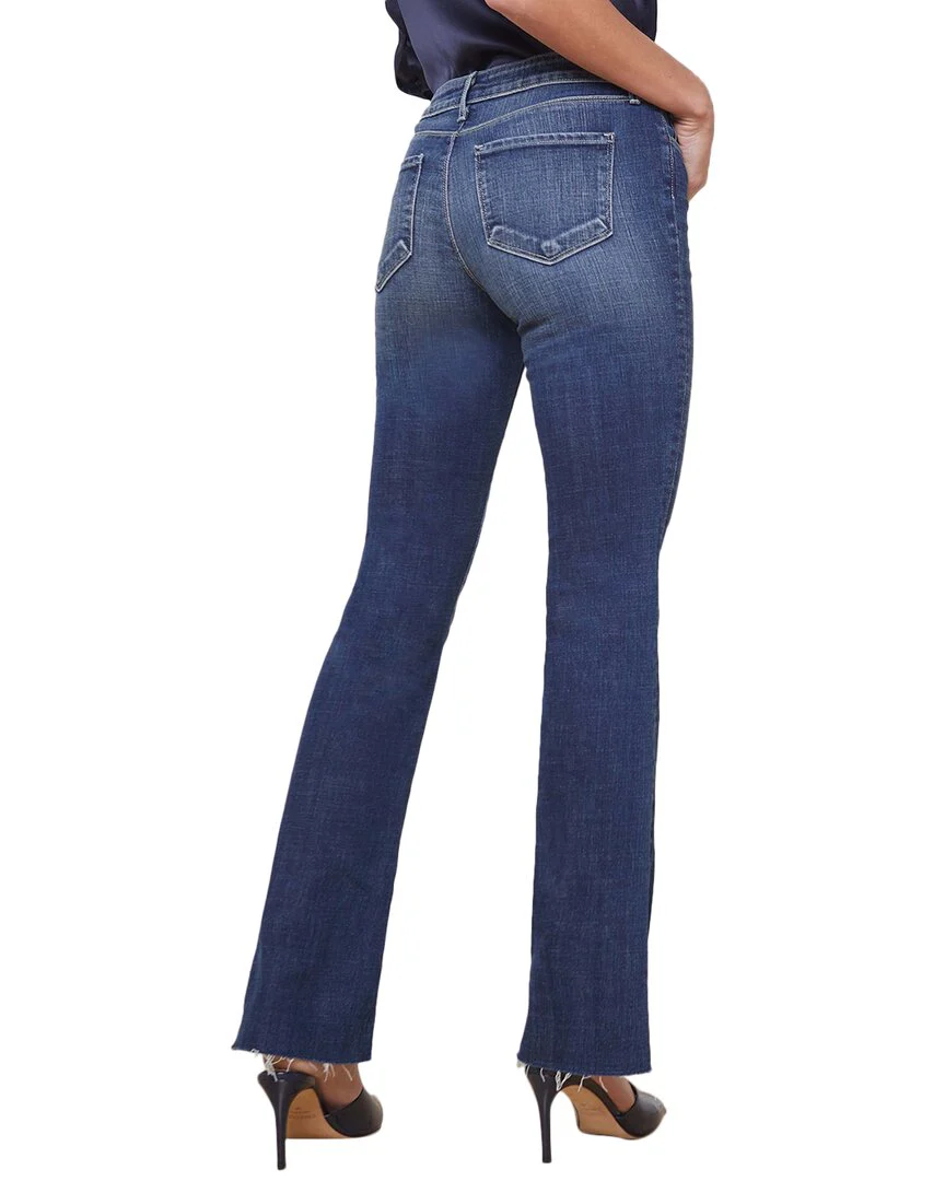 L’AGENCE Sneeki Low-Rise Sneaker Straight Jean