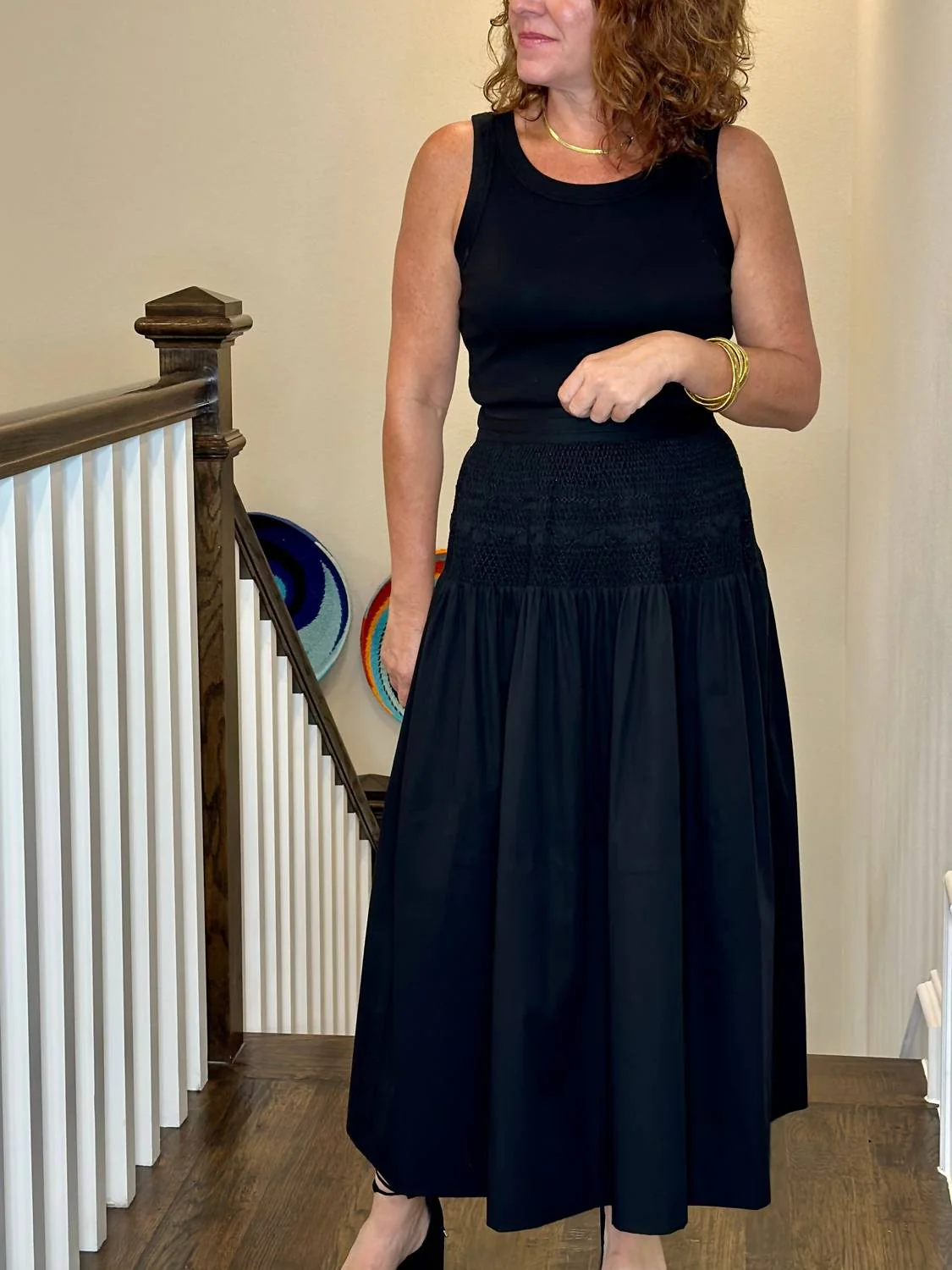 Long Noemi Skirt In Black