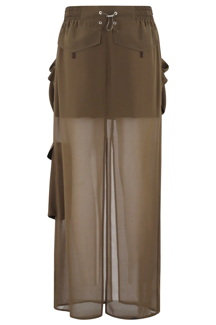 Georgette Maxi Skirt