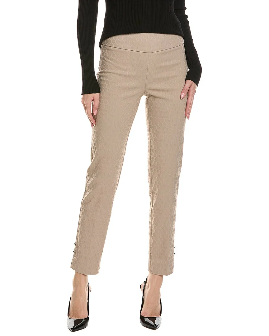 Joseph Ribkoff Hexagonal Jacquard Pant