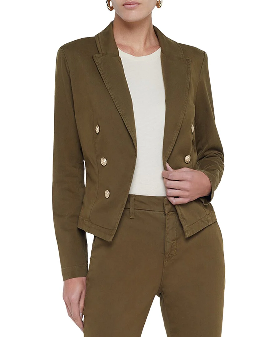 L'AGENCE Wayne Crop Double Breast Jacket